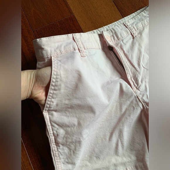 Simple Pale Pink Cotton Shorts, Size 6 - Picture 9 of 16